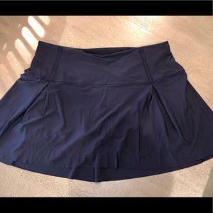 Lululemon navy tennis skirt